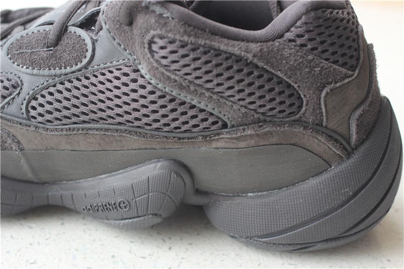 God Yeezy 500 Shadow Black retail sample version ready to ship